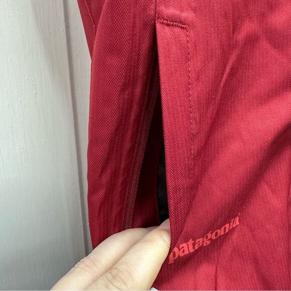 NWOT Patagonia Snowbelle Snow Pants Red H2NO Performance Snowboard Women's small - Picture 3 of 14